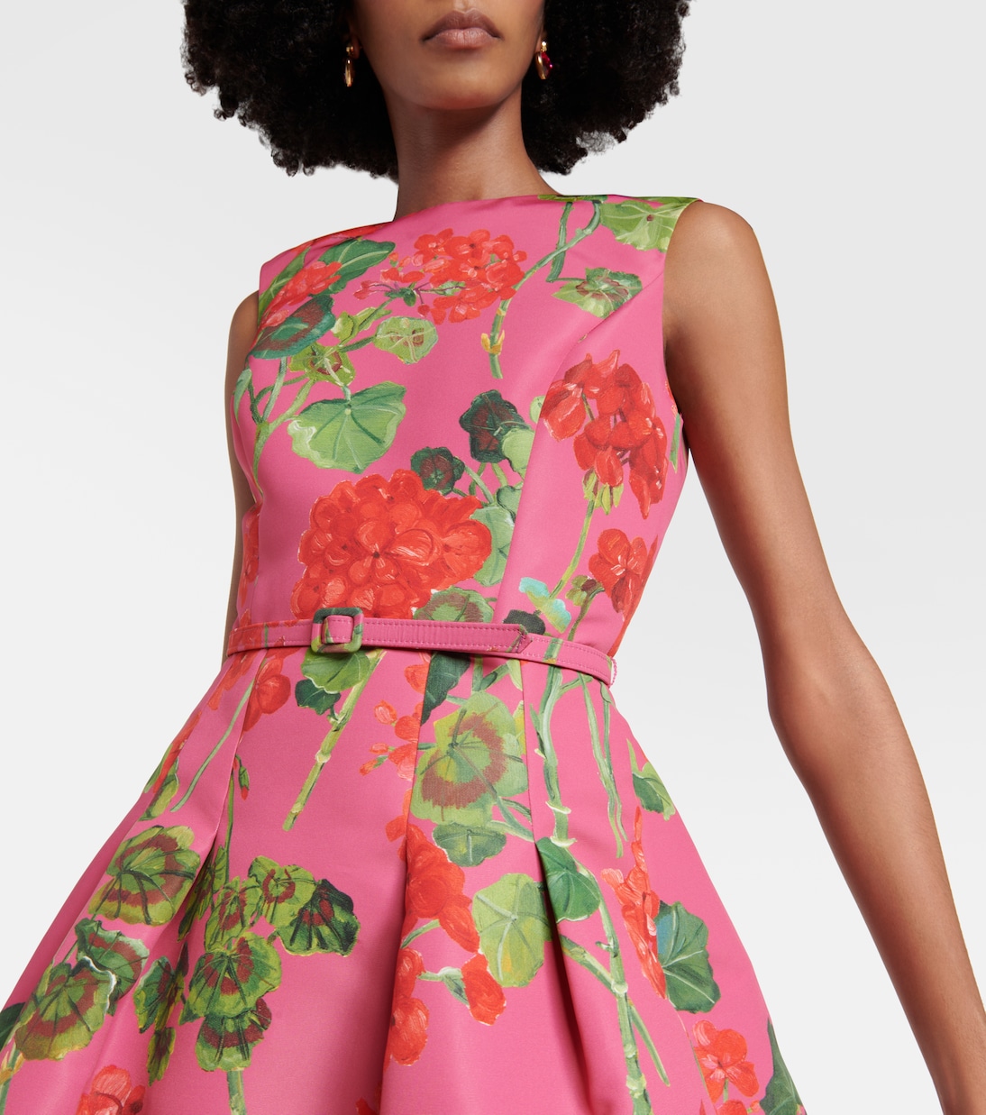Floral midi dress | Oscar de la Renta