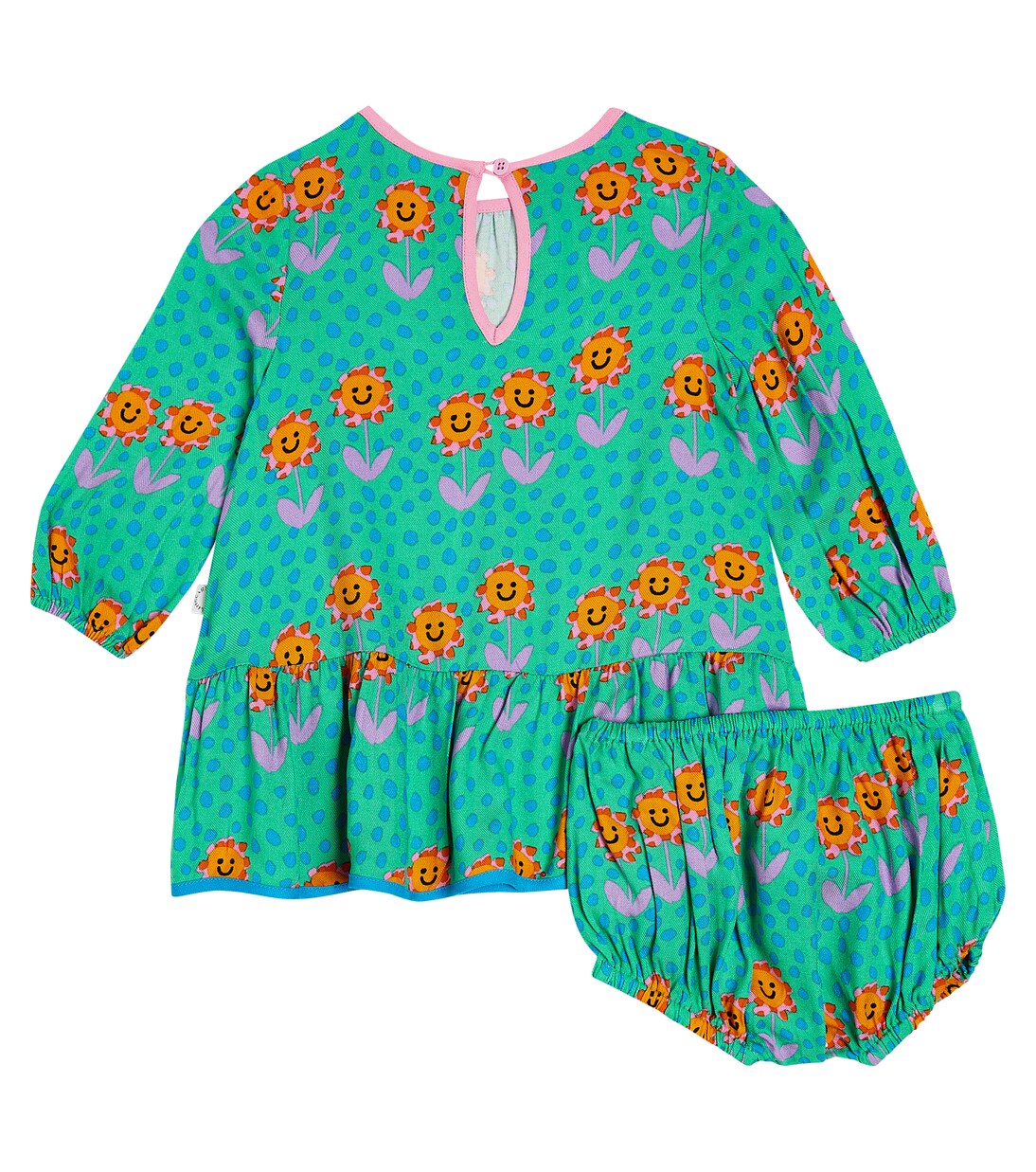 Baby printed dress and bloomers set | Stella McCartney Kids