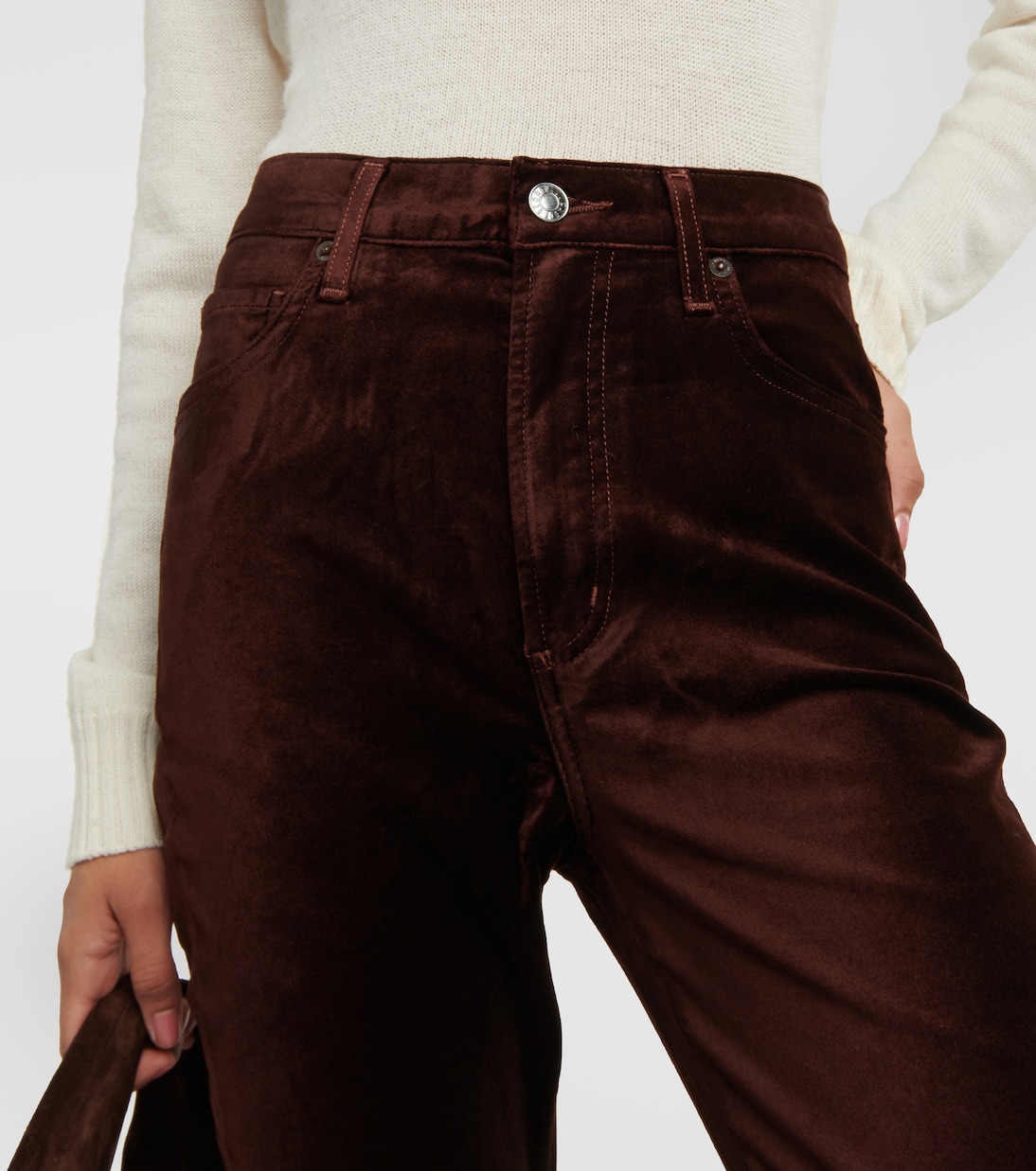 Jeans slim Nico a vita alta | Agolde