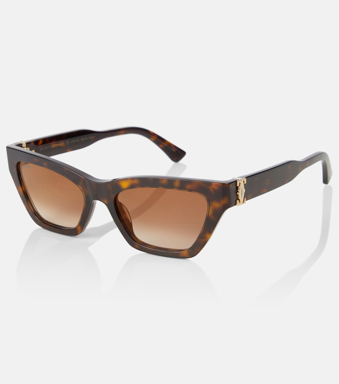 Occhiali da sole stile Cat-eye della collezione CARTIER per giovani alla moda