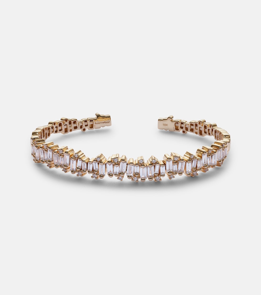 Bracciale Audrey in oro 18kt con diamanti scintillanti di SUZANNE KALAN