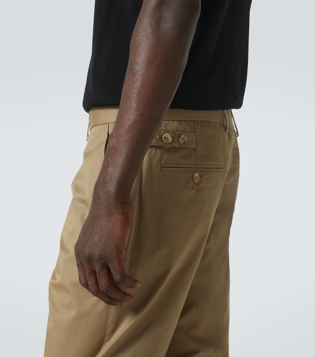 Pantalones chinos de mezcla de algodón | Dolce&Gabbana