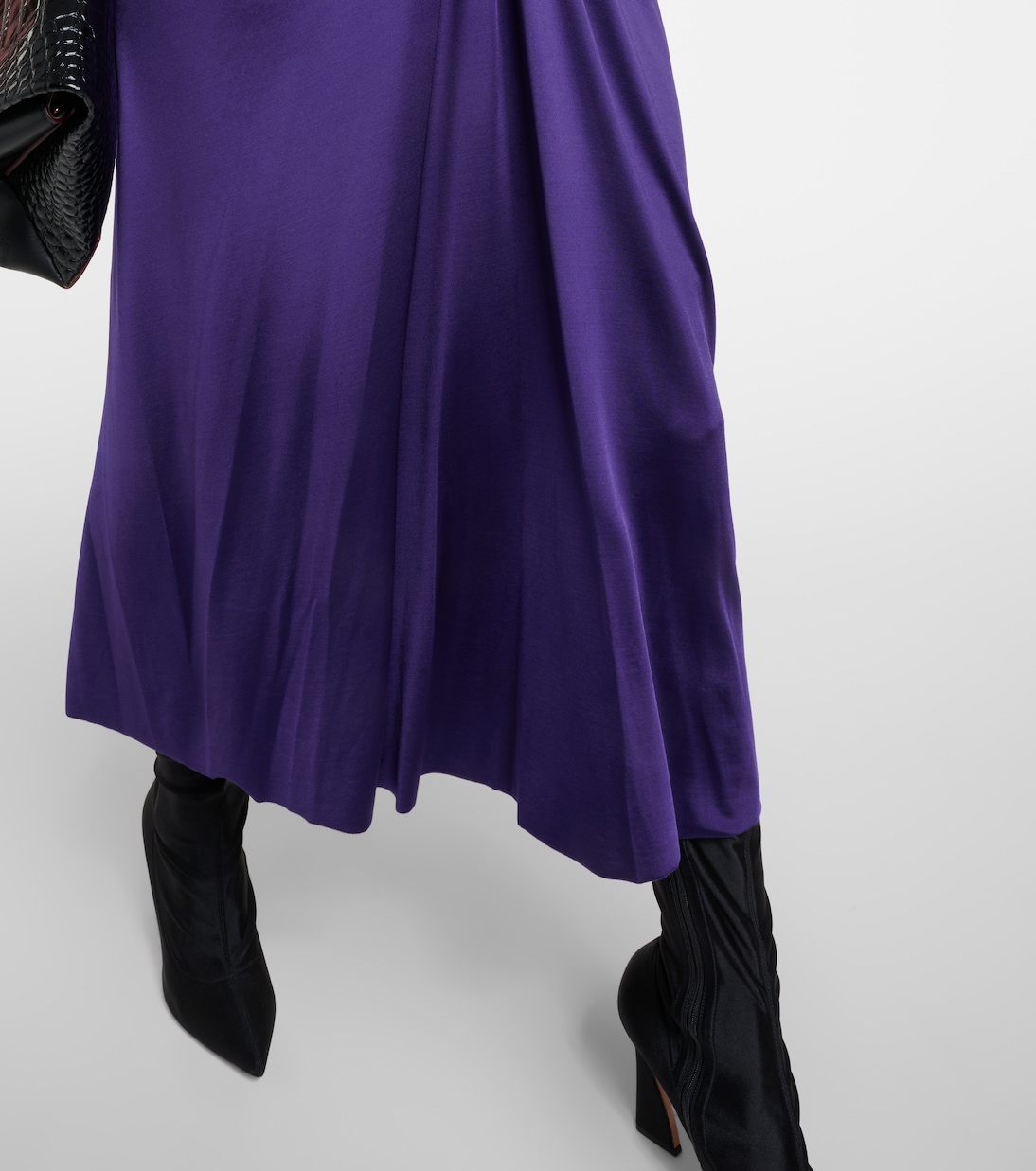 Gathered midi dress | Victoria Beckham