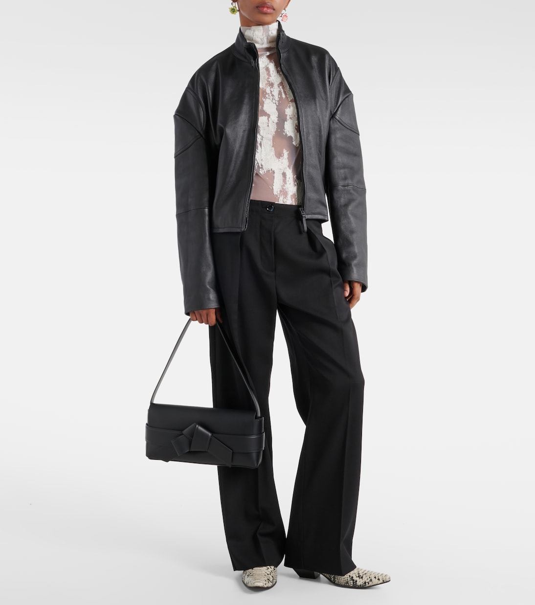 Sac Musubi en cuir | Acne Studios