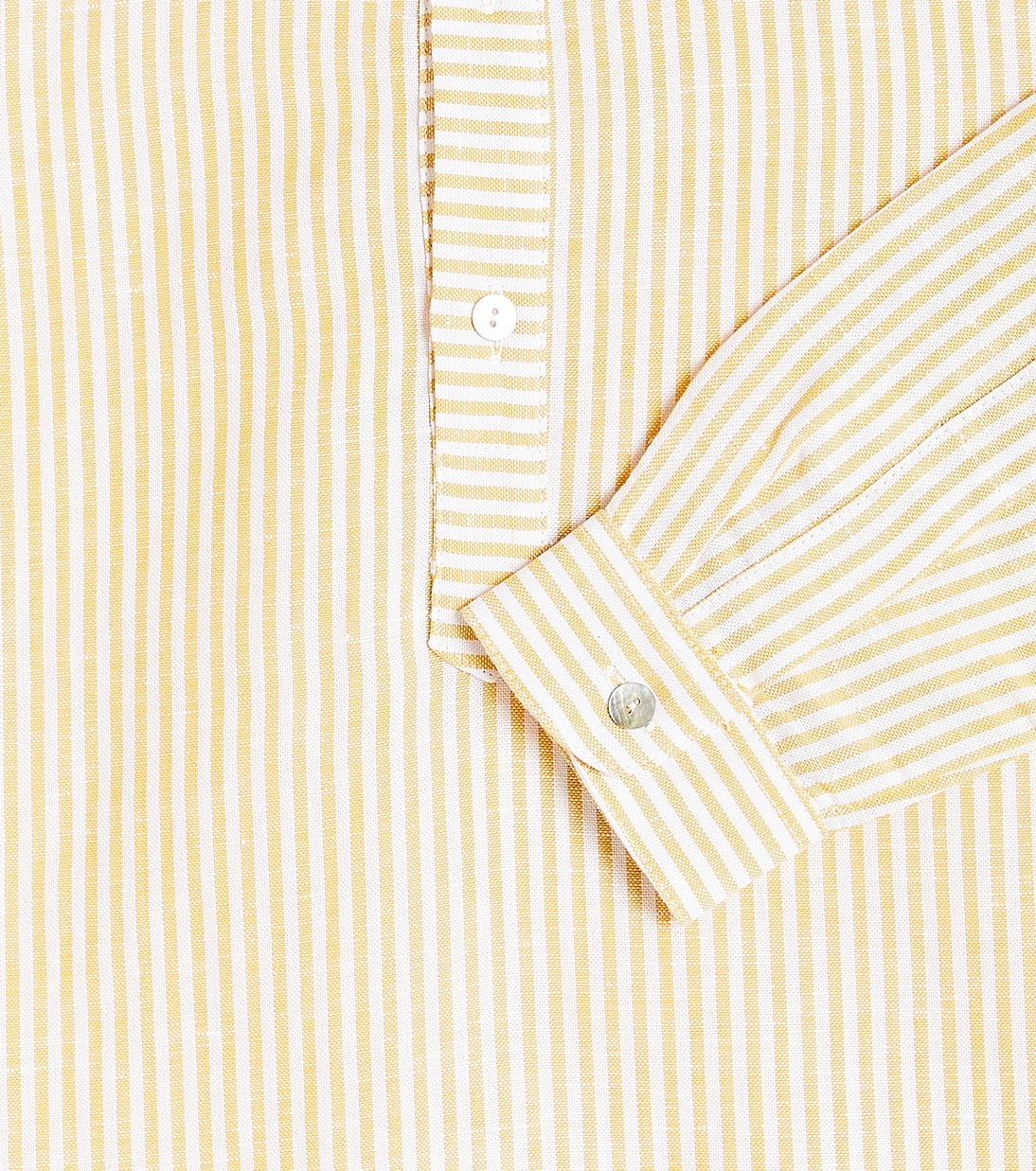 Camicia Jazmin in cotone e lino a righe | La Coqueta