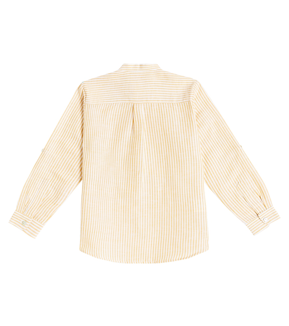 Camicia Jazmin in cotone e lino a righe | La Coqueta