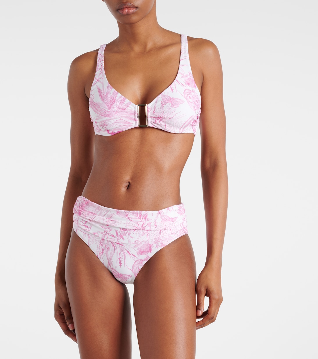 Top bikini Bel Air con stampa | Melissa Odabash