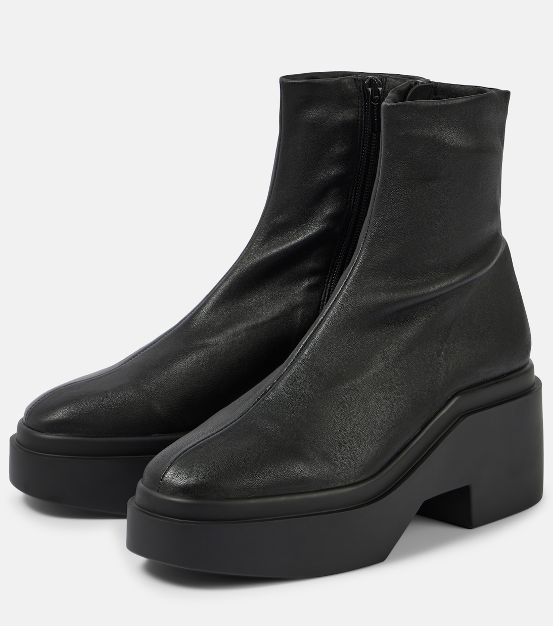 Ankle Boots Nelle aus Leder | Clergerie