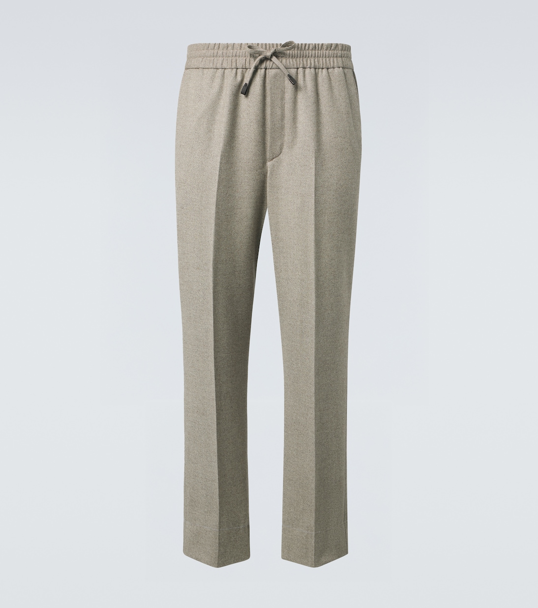 Pantaloni tapered Asolo in flanella di lana | Brioni