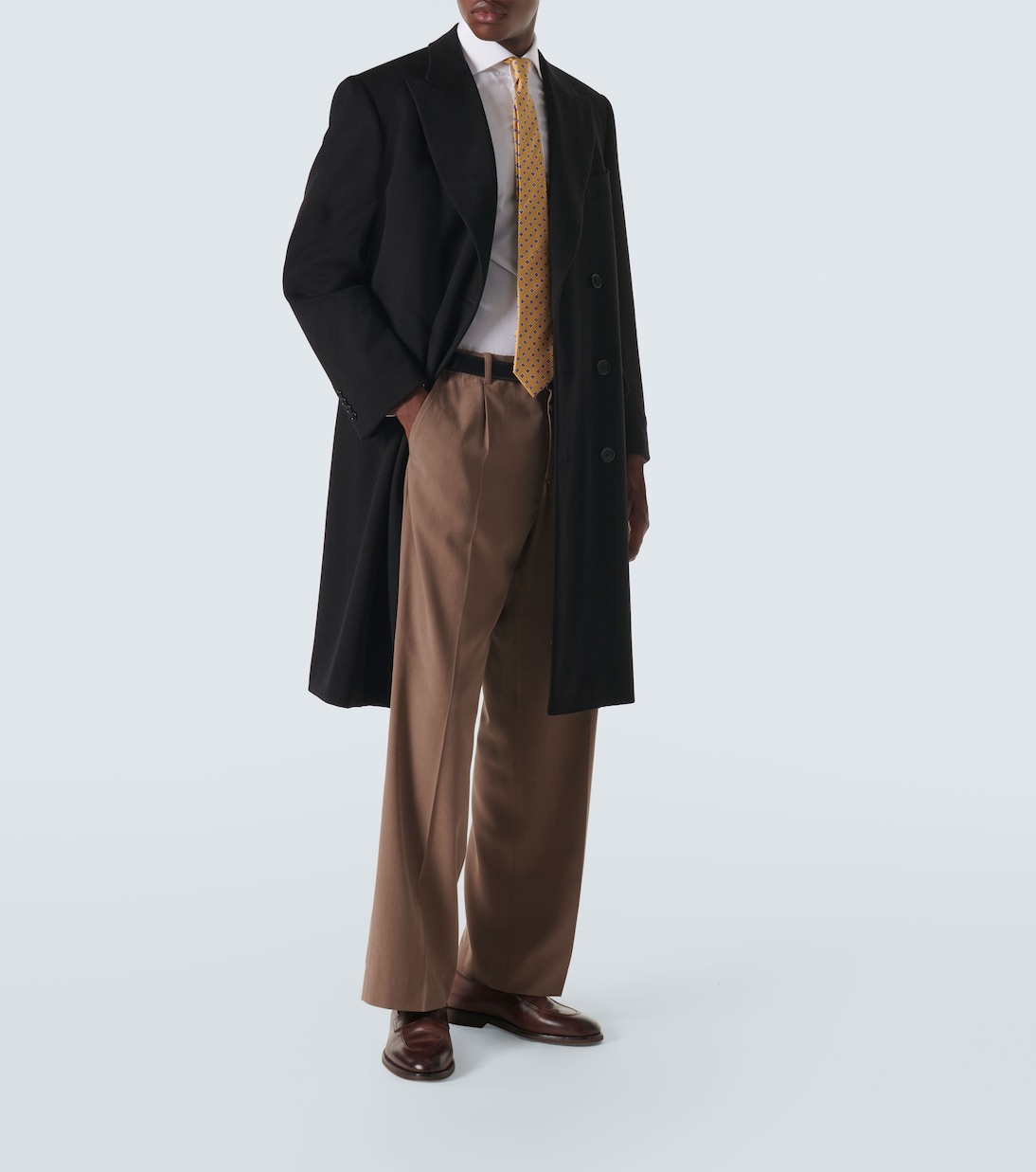 Wool and cashmere overcoat | Canali