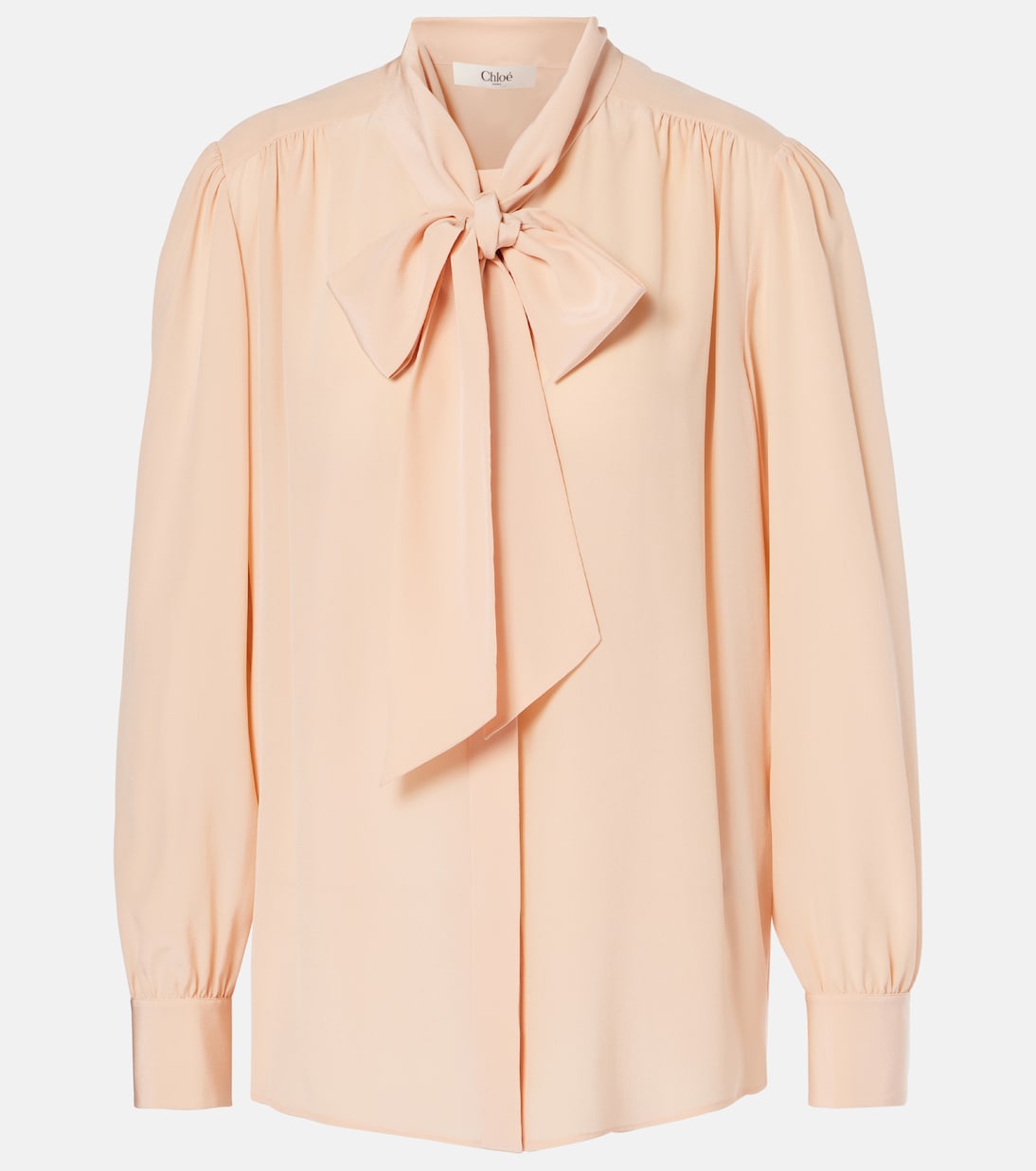 CHLOÉ 1998 Black Cut-out Silk Top (M) - Emerieu