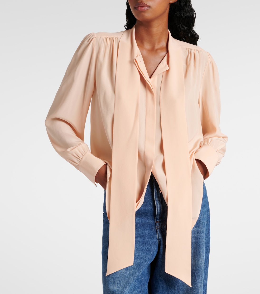 Silk chiffon blouse | Chloé