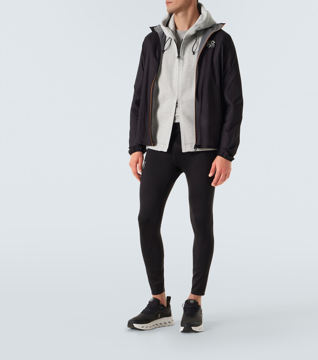 x On sudadera con capucha de tejido técnico | Loewe