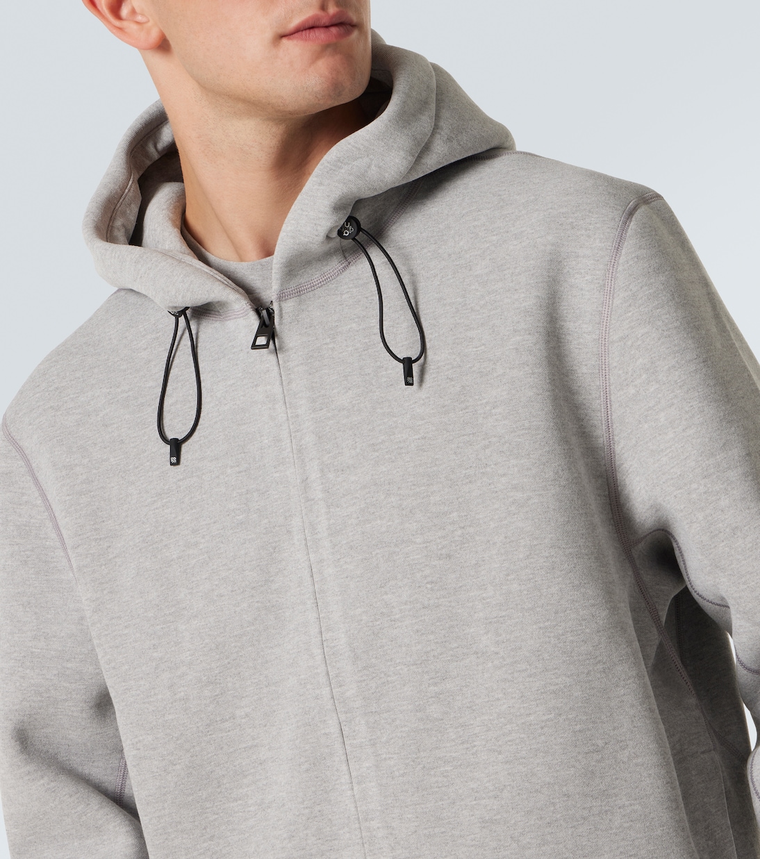 x On sudadera con capucha de tejido técnico | Loewe