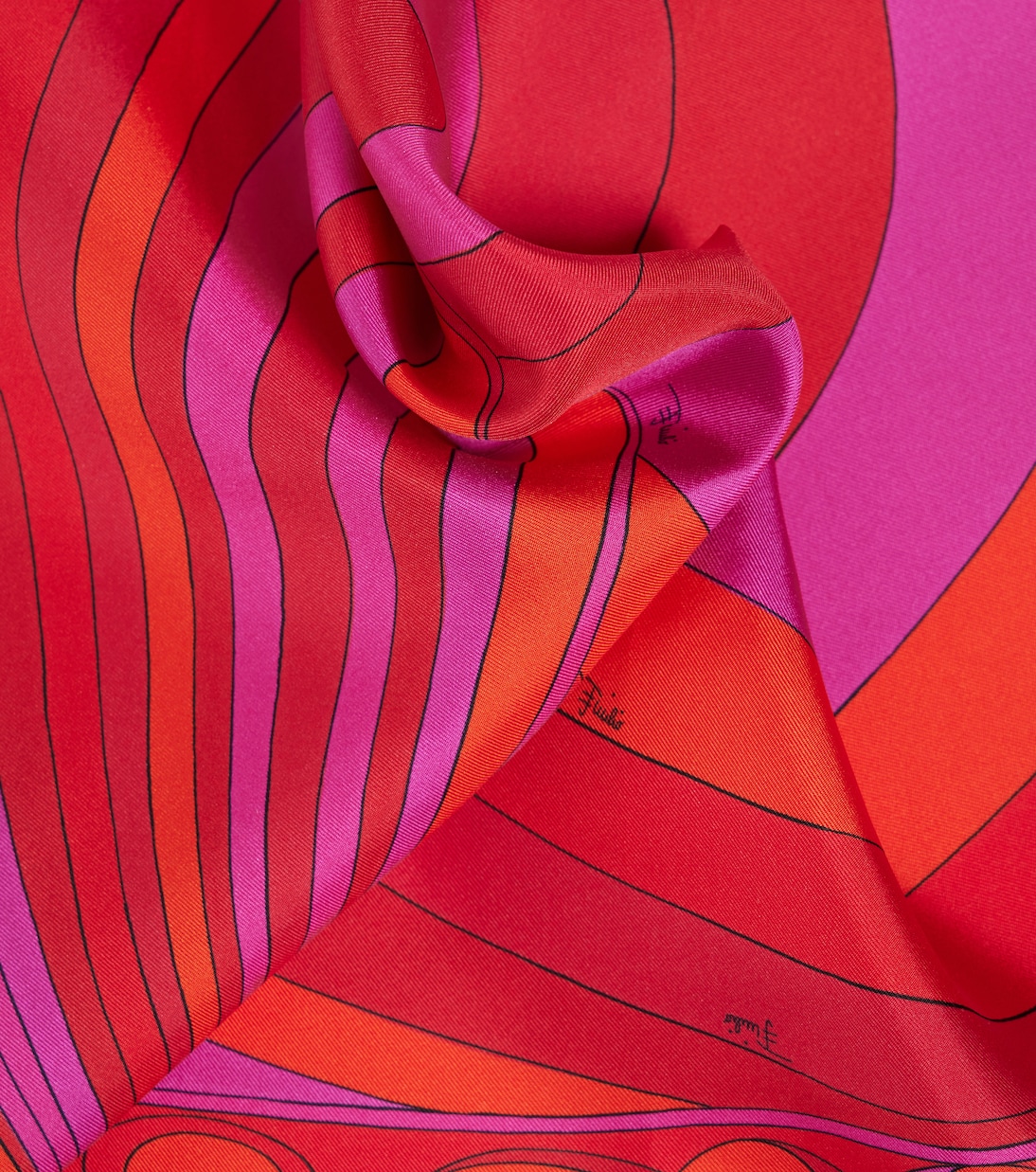 Foulard Iride in twill di seta | Pucci