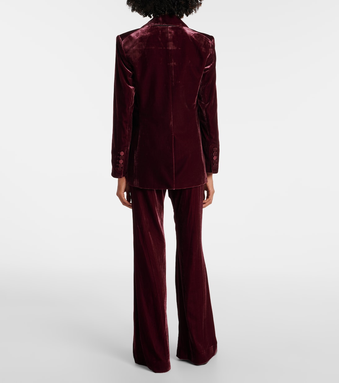 Blazer doppiopetto Ellette in velluto | Veronica Beard