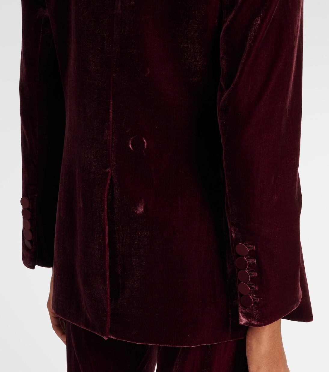 Blazer doppiopetto Ellette in velluto | Veronica Beard