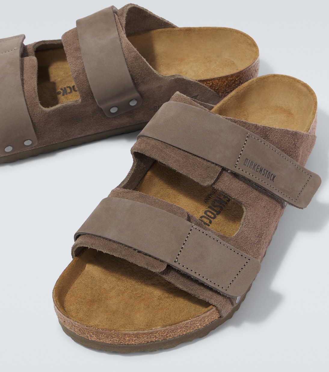 Sandalen Uji aus Veloursleder und Leder | Birkenstock