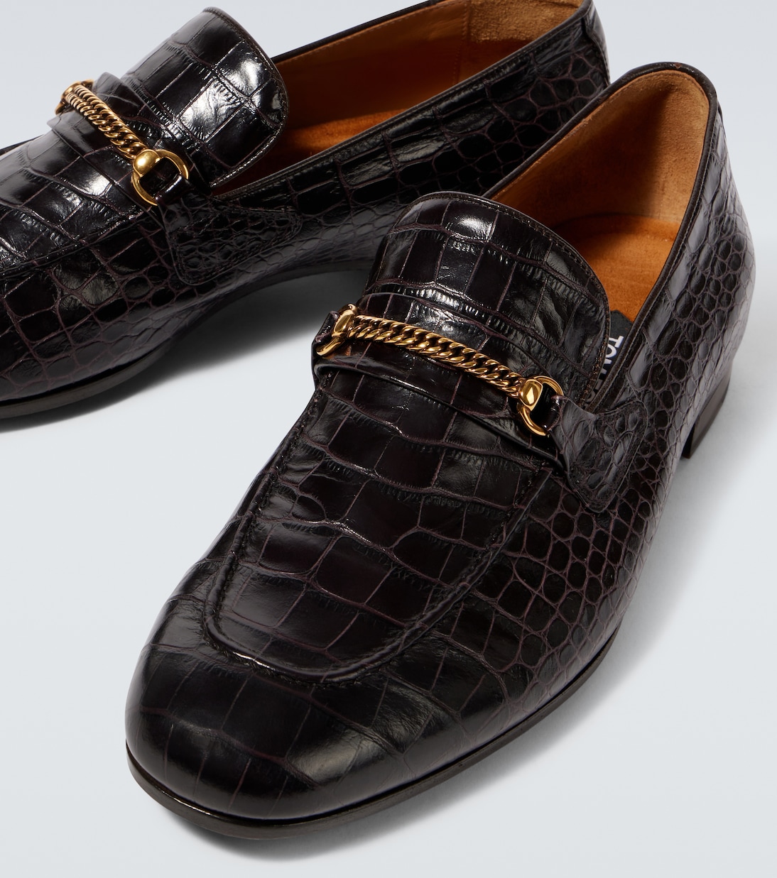 Mocasines Gigi de piel grabada | Tom Ford