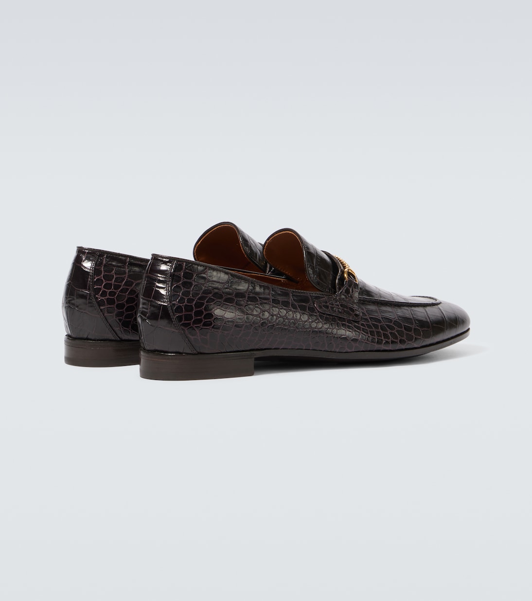 Mocasines Gigi de piel grabada | Tom Ford