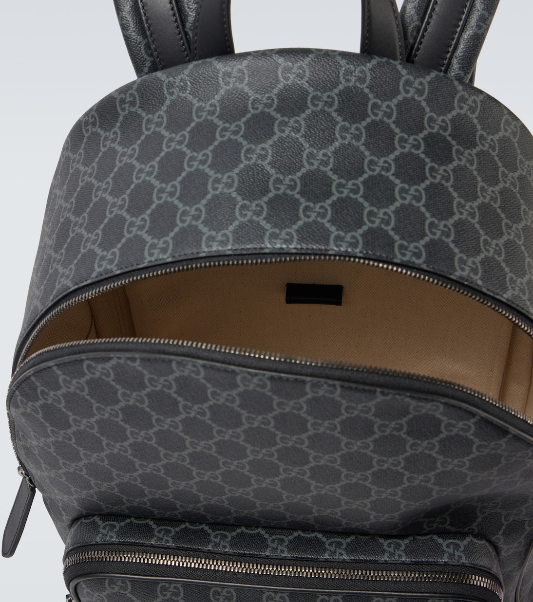 Rucksack GG aus Canvas mit Leder | Gucci