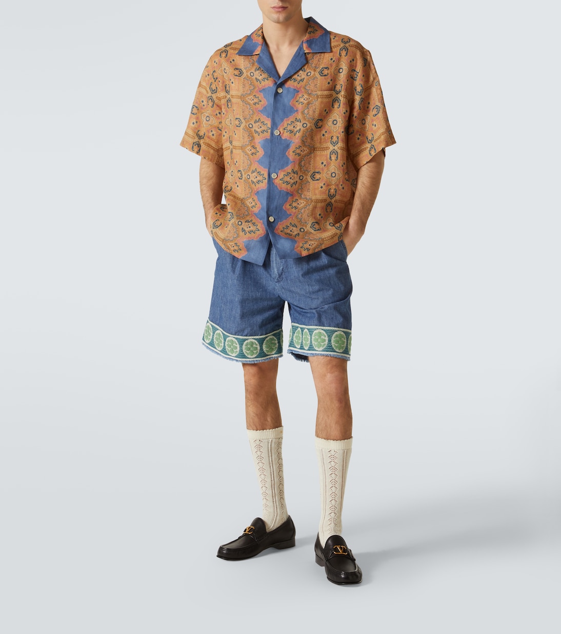 Berdmuda en jean | Valentino