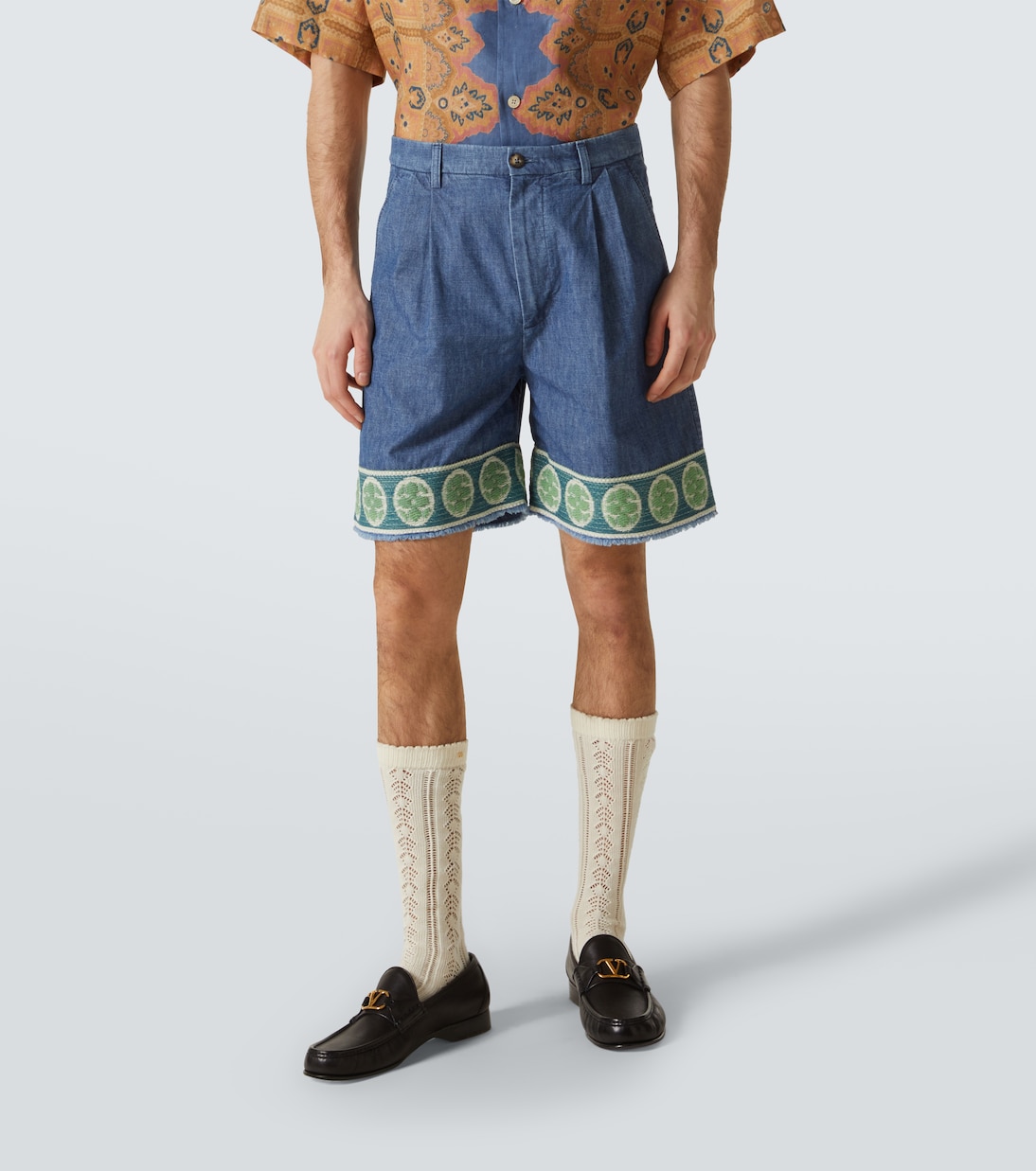 Berdmuda en jean | Valentino