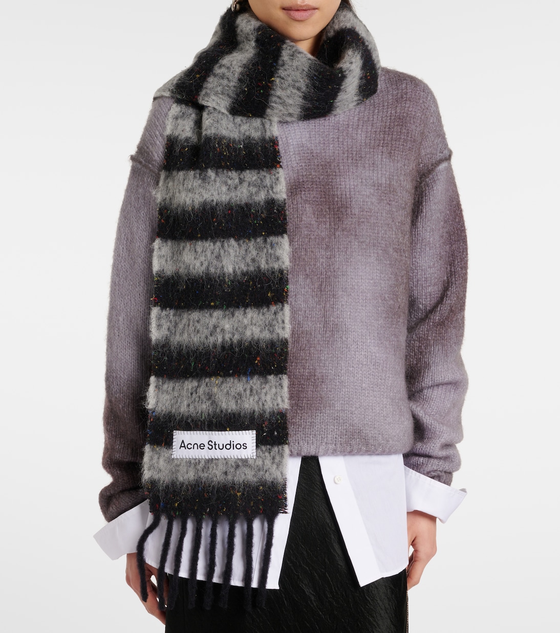 Sciarpa in misto lana, alpaca e seta | Acne Studios