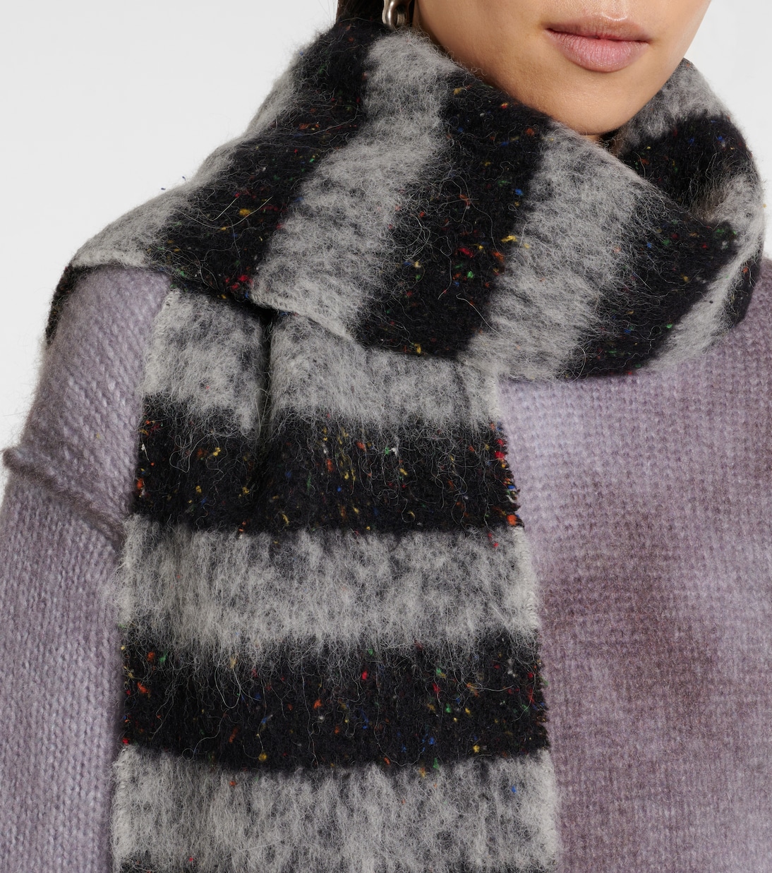 Sciarpa in misto lana, alpaca e seta | Acne Studios