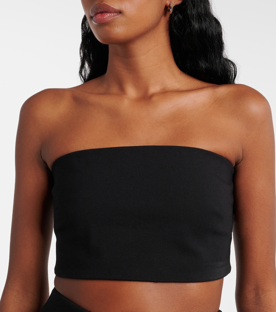 Top raccourci bustier Palladium | Staud