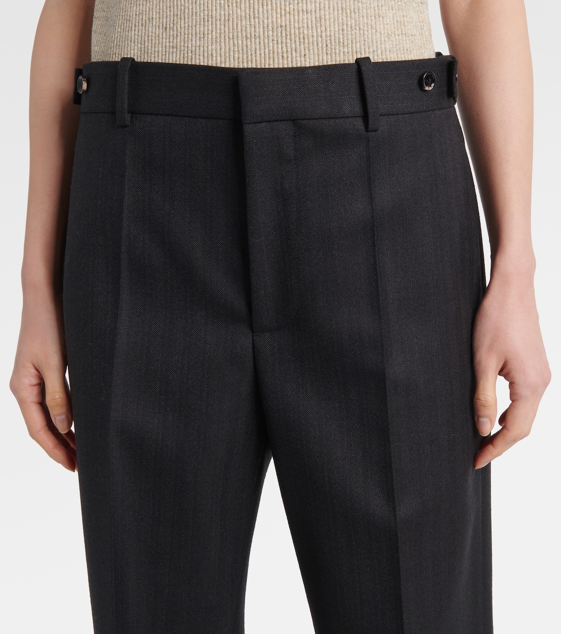 Wool tapered pants | Bottega Veneta