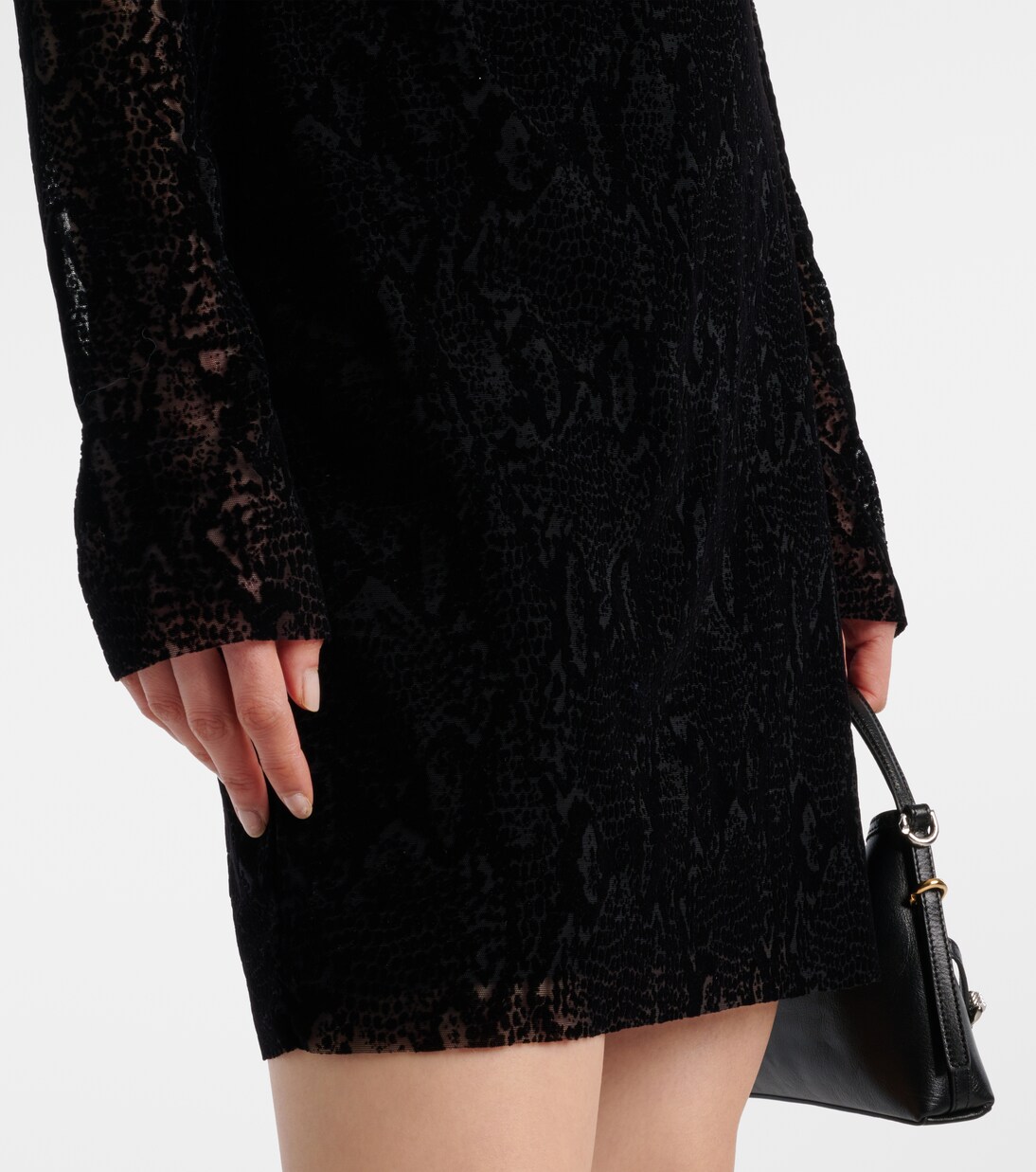 4G snake-print tulle minidress | Givenchy