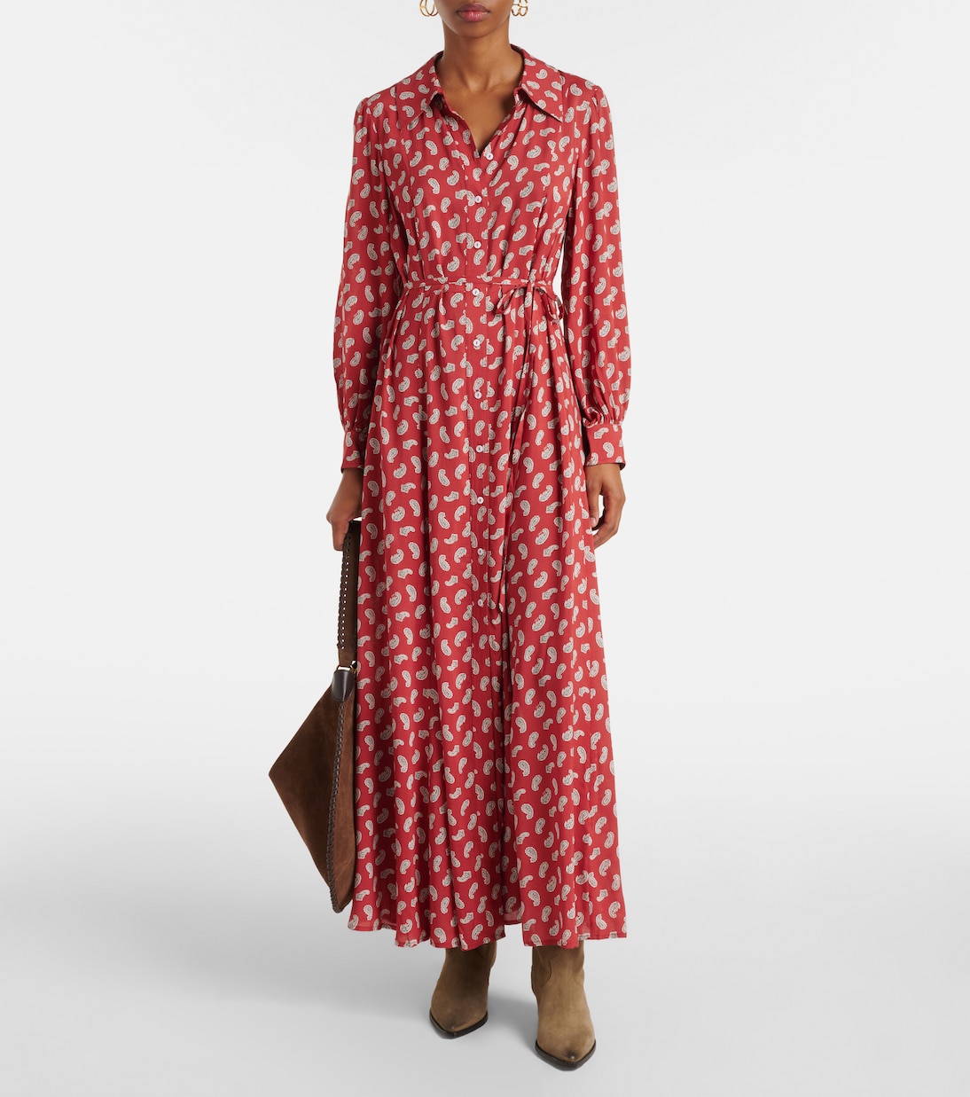 Robe chemise Maddison imprimée | Rixo