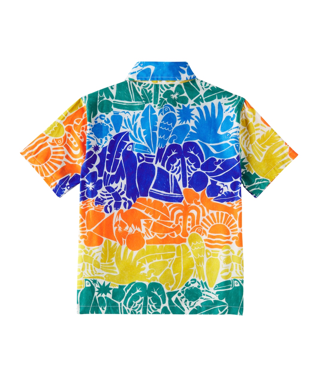 Camicia Jaguacolor in cotone con stampa | Fábula