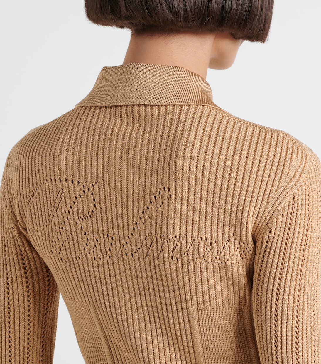 Cardigan in maglia a coste | Balmain