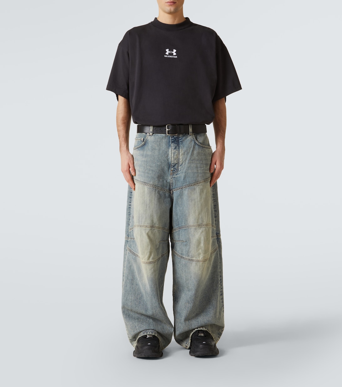 Jeans a gamba larga George V | Balenciaga