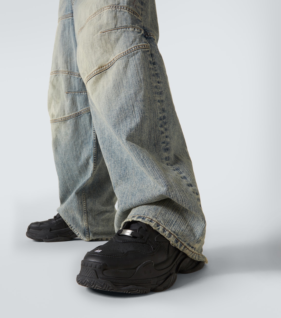 Jeans a gamba larga George V | Balenciaga