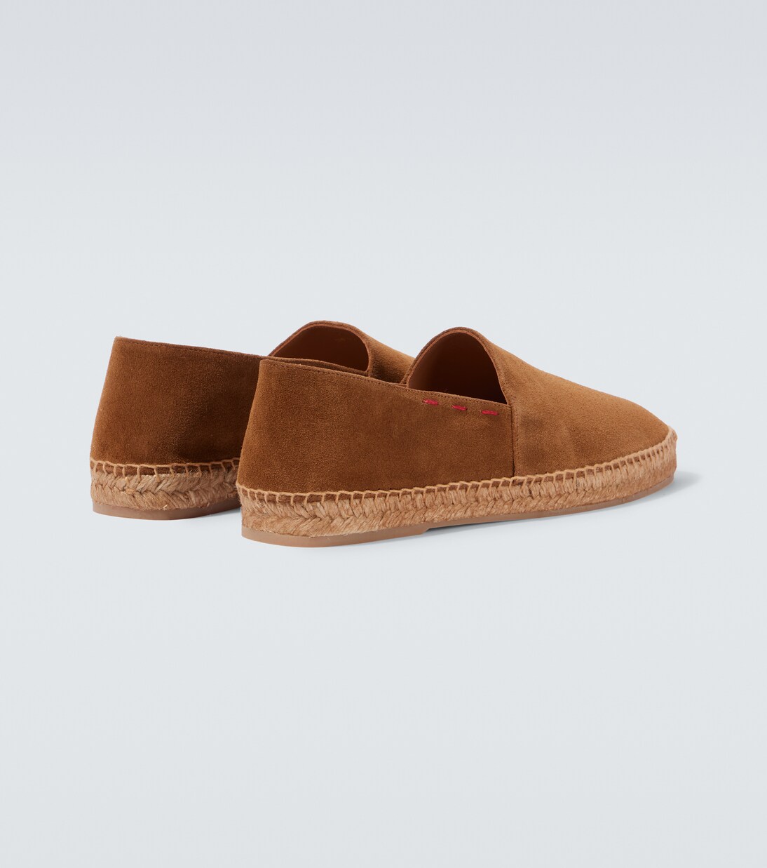 Espadrilles aus Veloursleder | Kiton