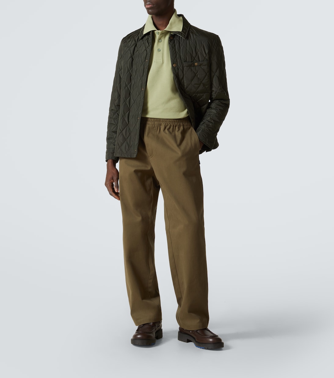 Polo de algodón bordado | Burberry