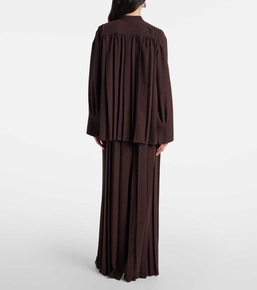 Malte plissé blouse | Joseph