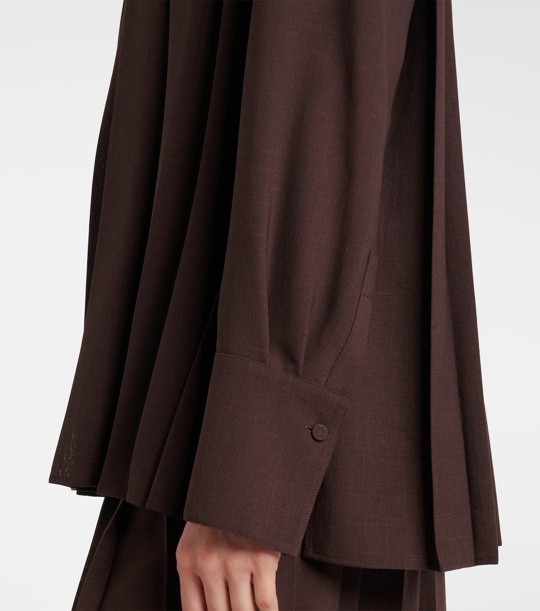Malte plissé blouse | Joseph