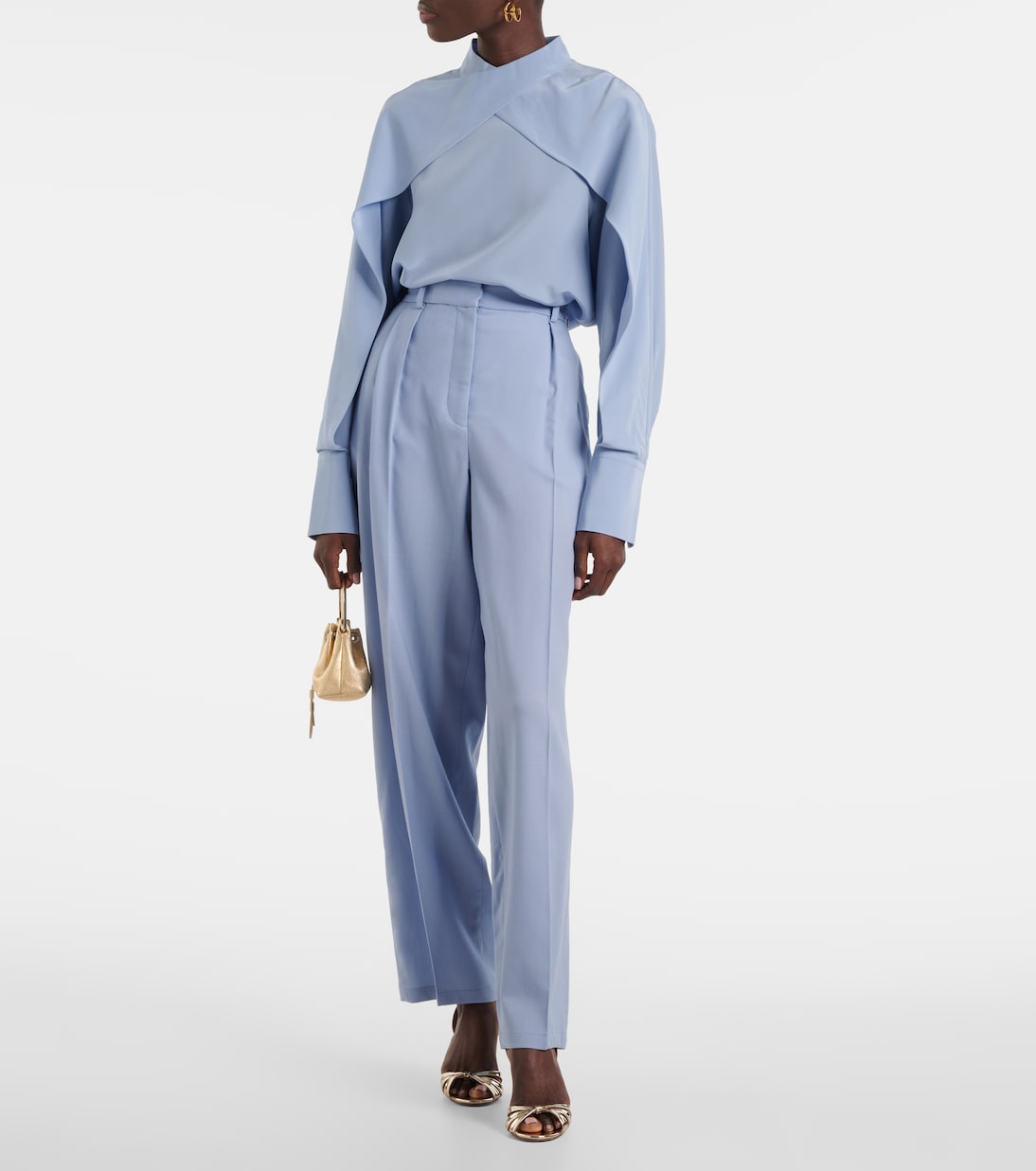 Blouse Bailie en crêpe de soie | Joseph