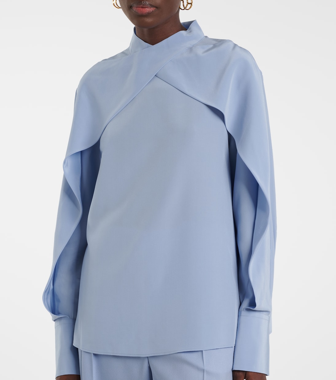 Blouse Bailie en crêpe de soie | Joseph