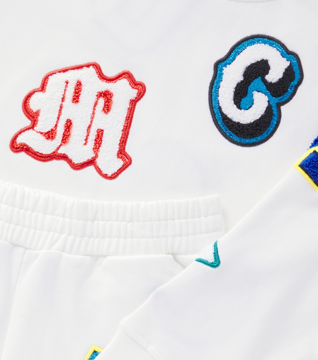 Set aus Sweatshirt und Shorts aus Baumwolle | Stella McCartney Kids