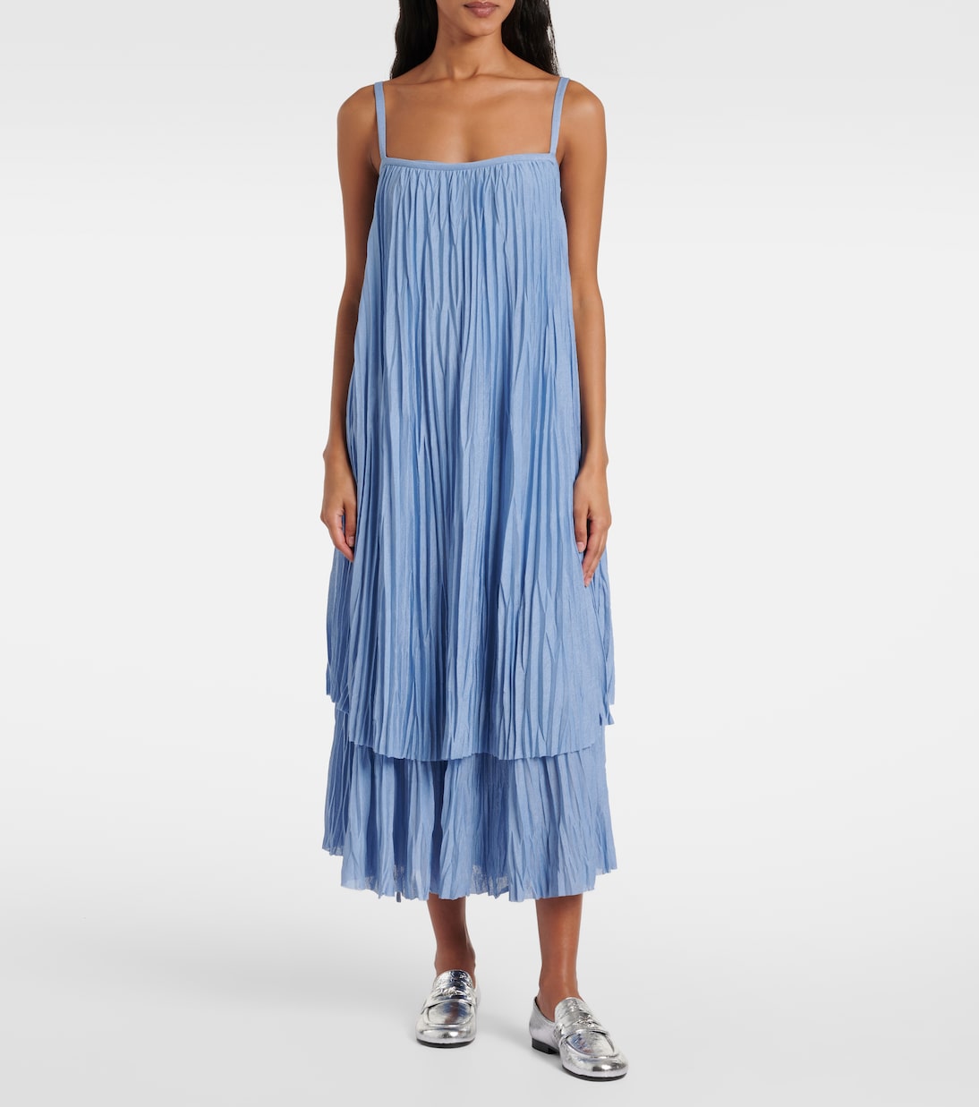 White Label - Abito lungo Clyne in jersey | Proenza Schouler