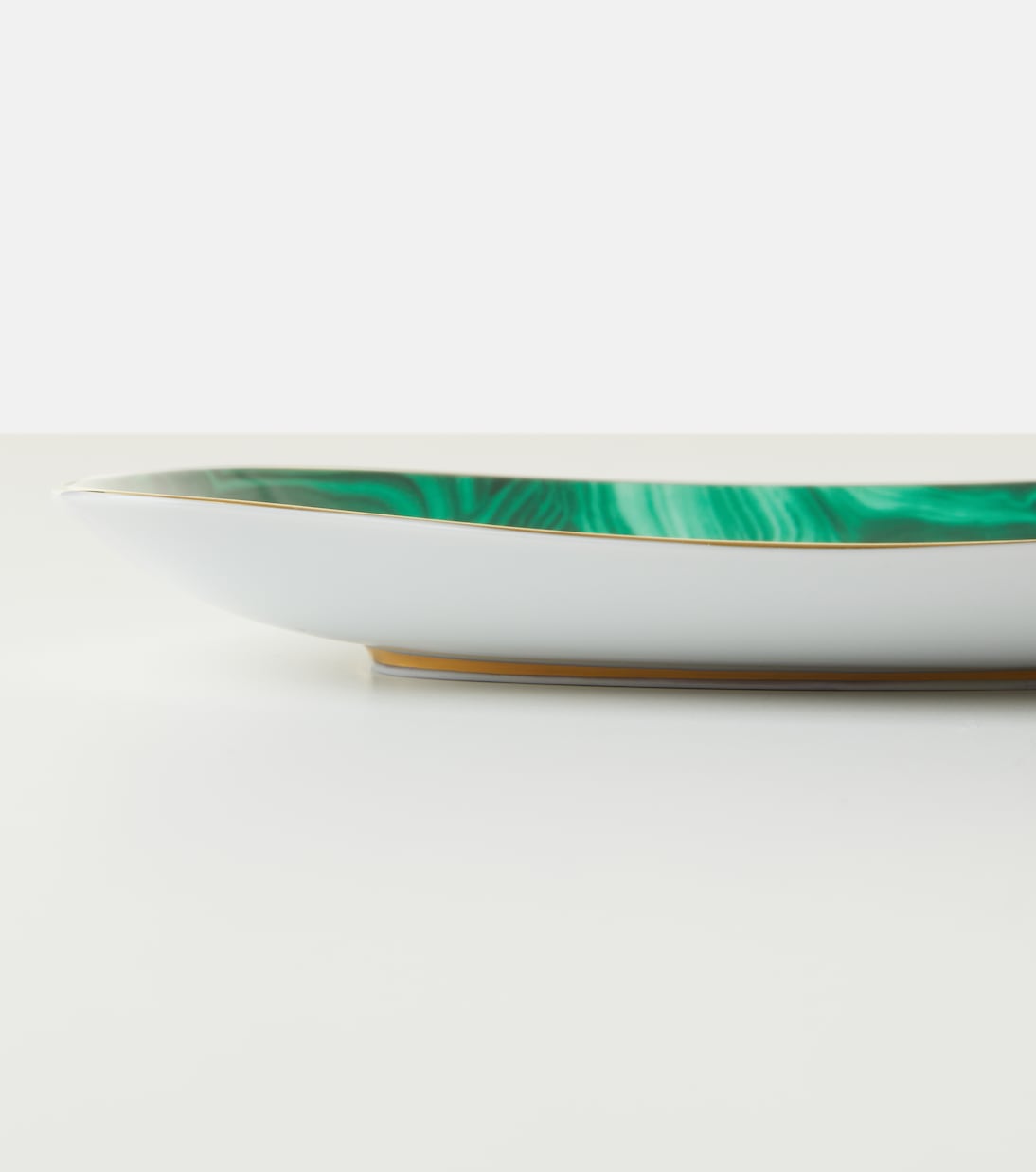 Malachite Small decorative tray | L'Objet