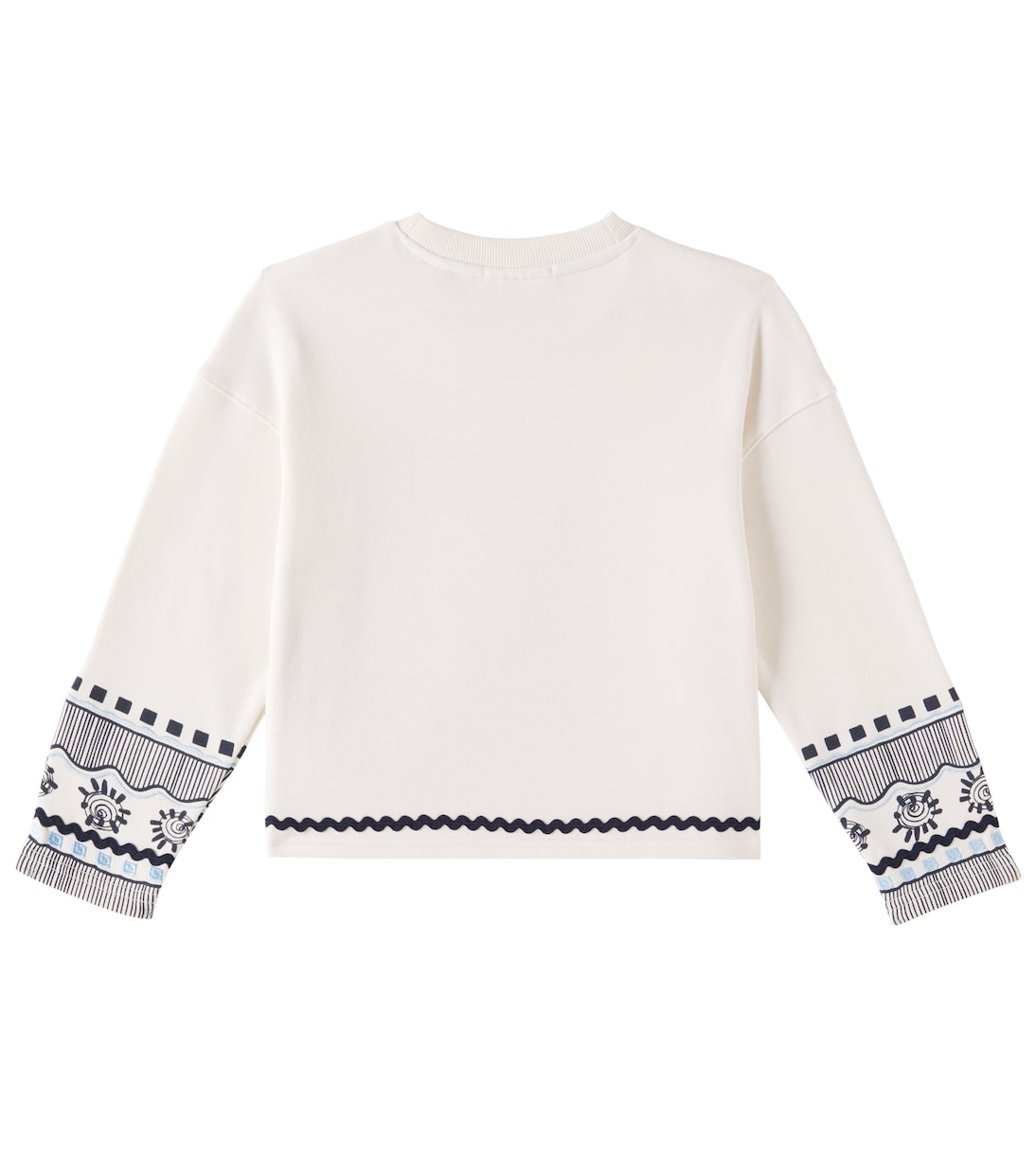 Felpa in misto cotone con ricamo | Scotch & Soda Kids