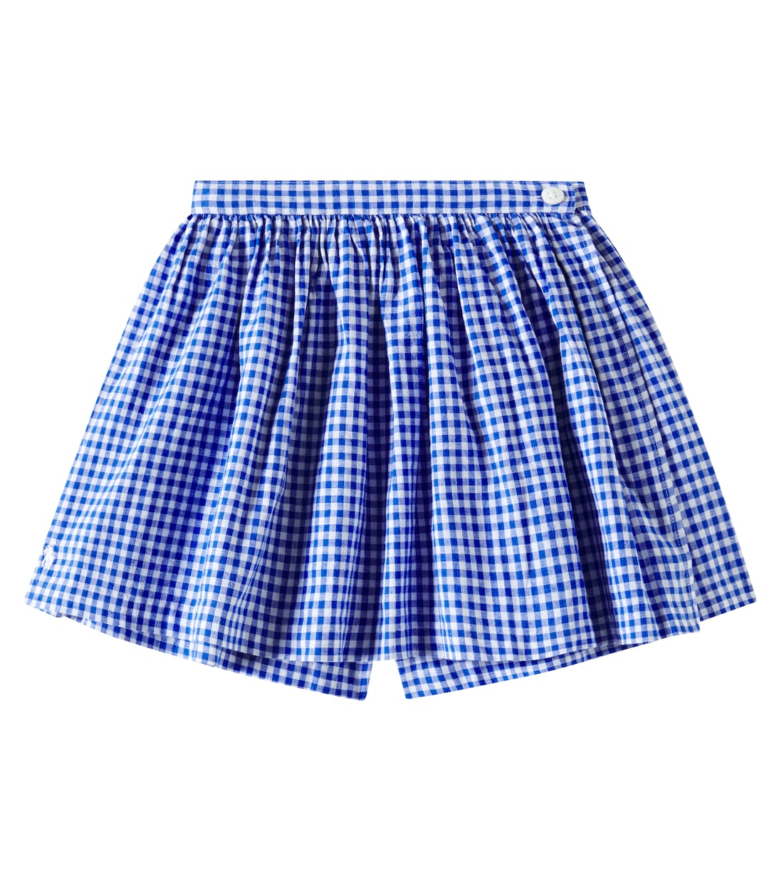 Jupe-short en lin et coton à carreaux | Polo Ralph Lauren Kids
