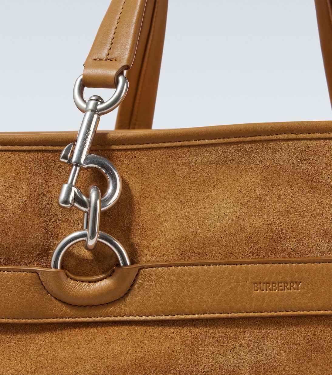 Porte-documents en daim | Burberry