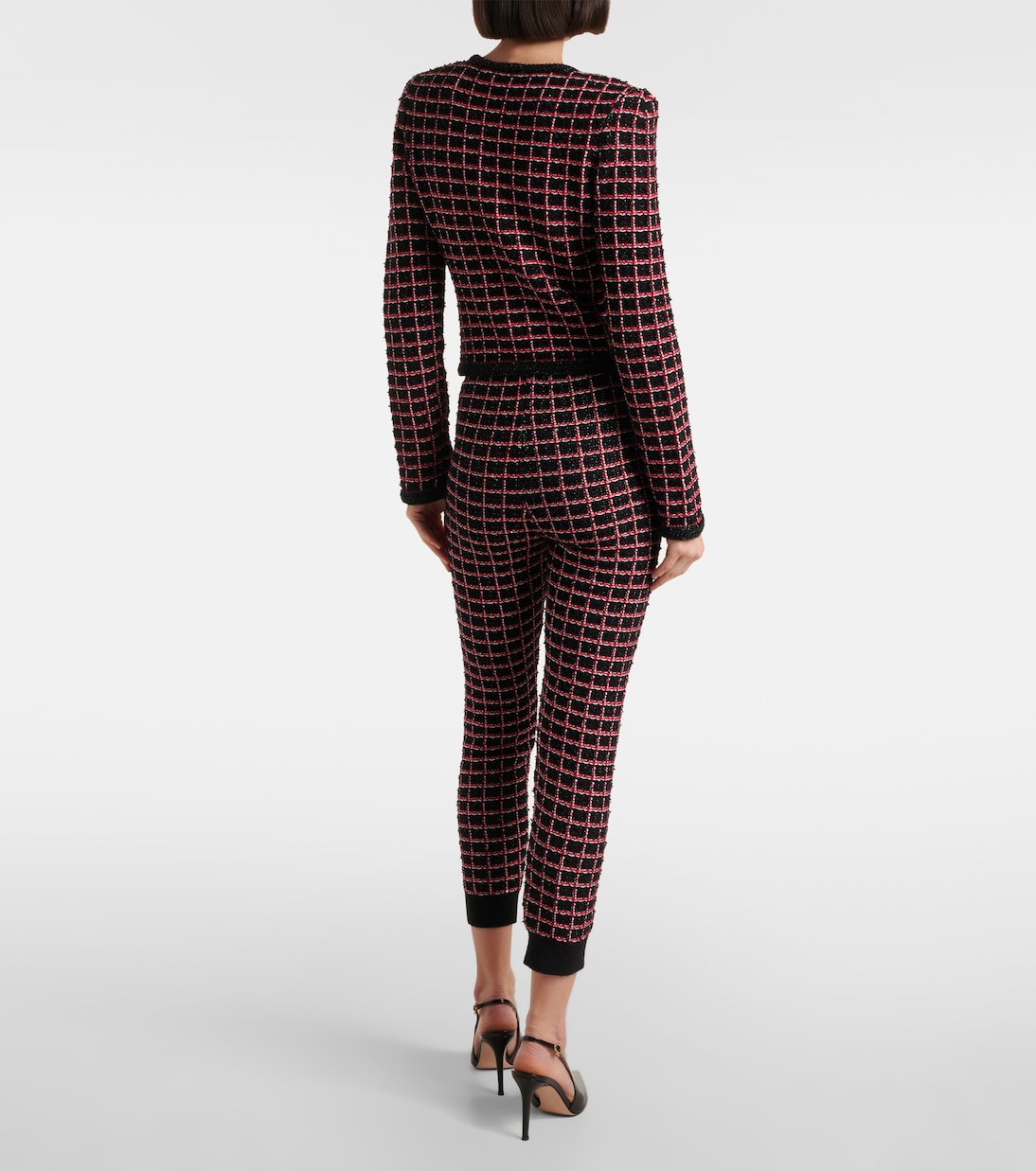 Checked cardigan | Self-Portrait
